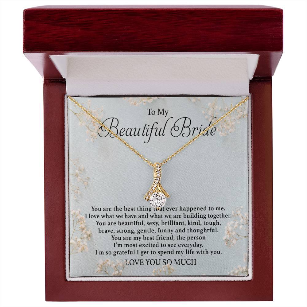 "Beautiful Bride' Alluring Beauty Necklace - Real Rad Boutique