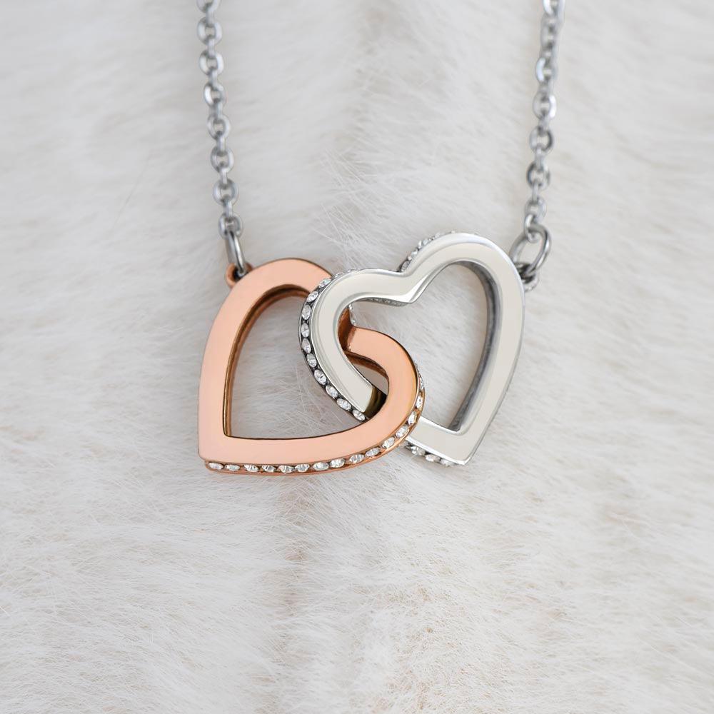 'Beautiful Mom' Interlocking Hearts Necklace - Real Rad Boutique