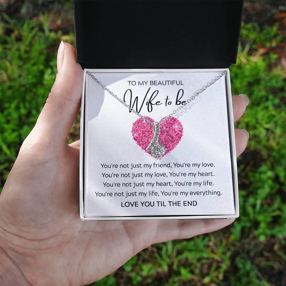 'Beautiful Wife to Be' Alluring Beauty Necklace - Real Rad Boutique