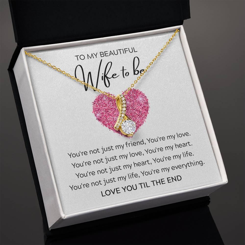 'Beautiful Wife to Be' Alluring Beauty Necklace - Real Rad Boutique