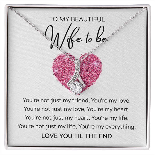 'Beautiful Wife to Be' Alluring Beauty Necklace - Real Rad Boutique