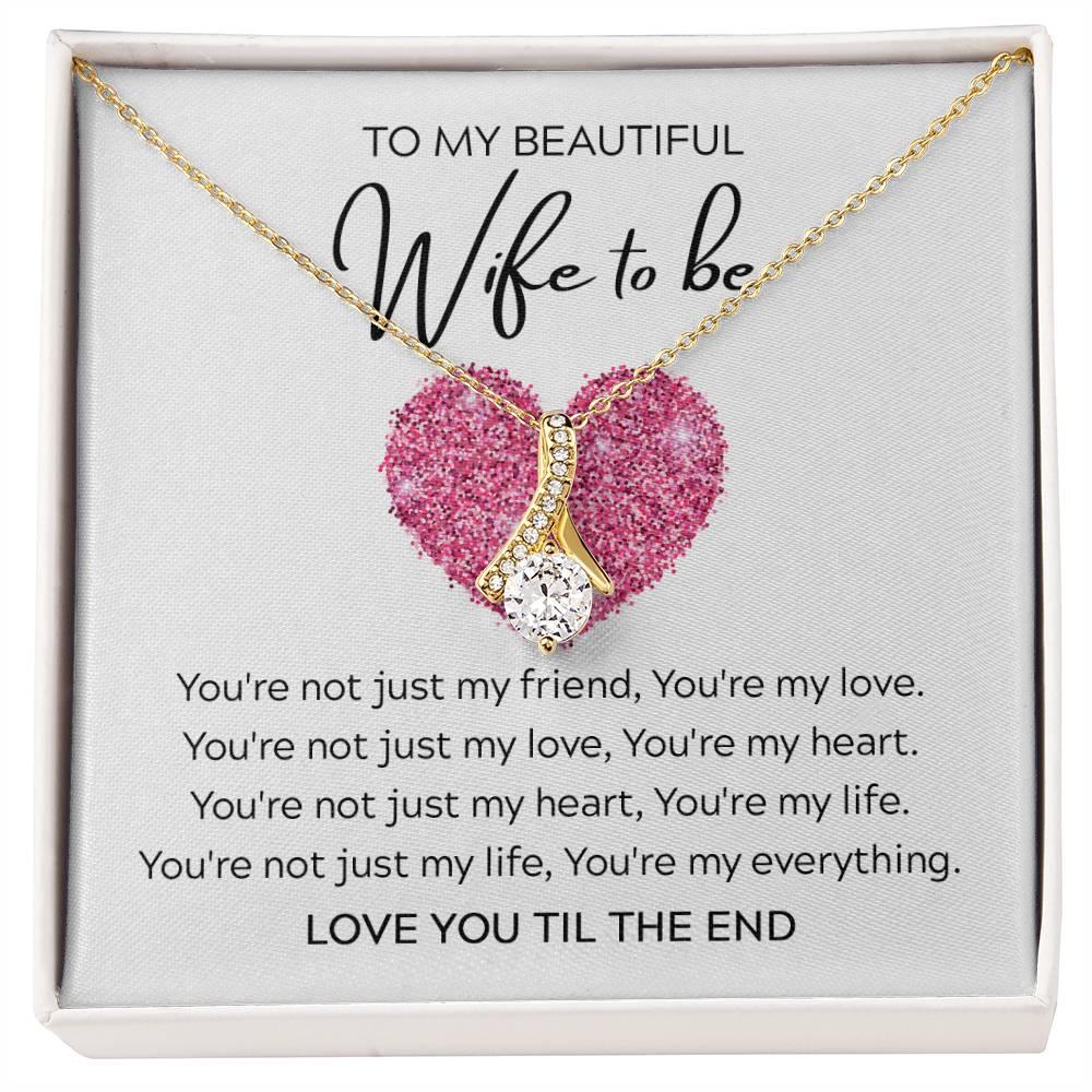 'Beautiful Wife to Be' Alluring Beauty Necklace - Real Rad Boutique