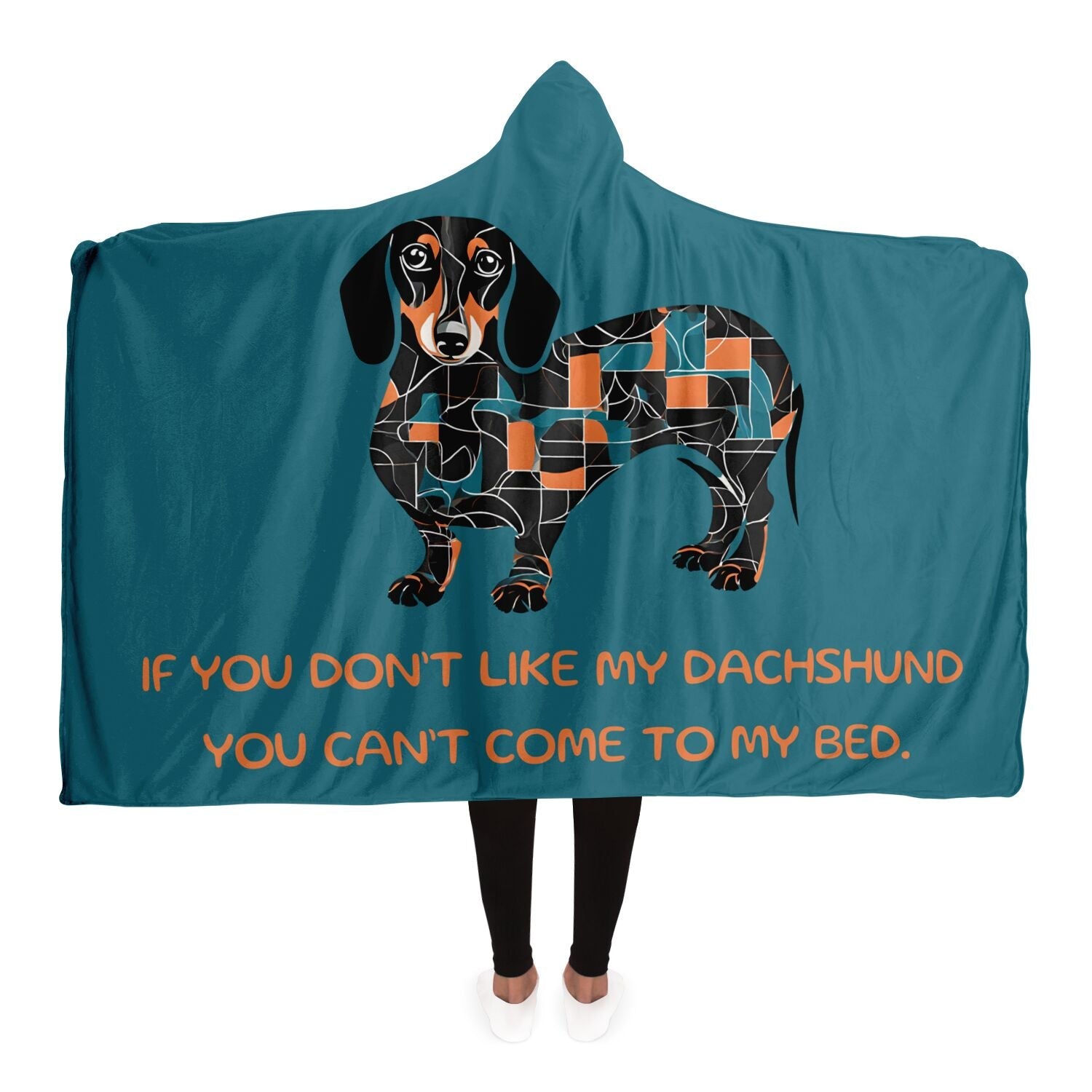 Bed Access Denied - Hooded Blanket - Real Rad Boutique