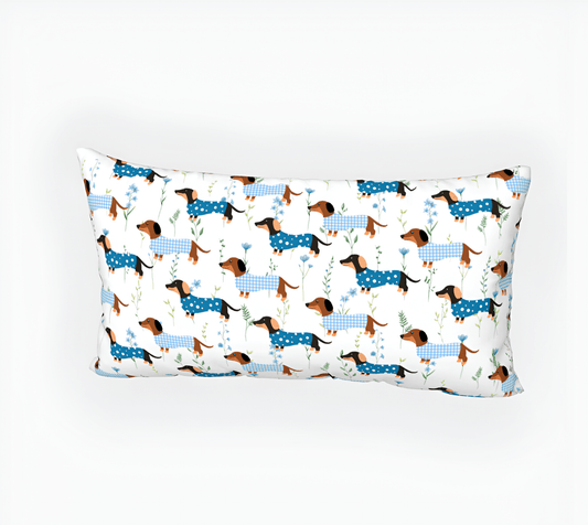 Blue Haven - Dachshund Pillow Sham - Real Rad Boutique