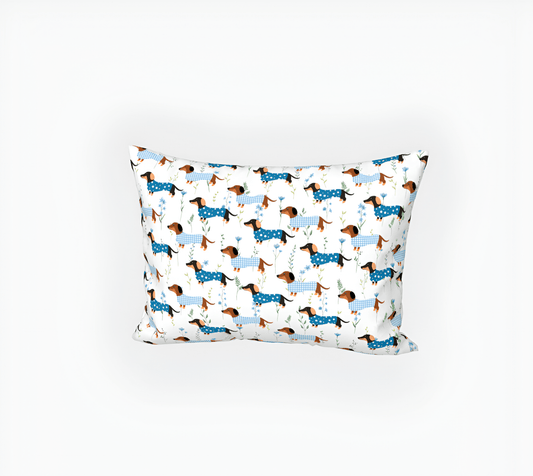 Blue Haven - Dachshund Pillow Sham - Real Rad Boutique