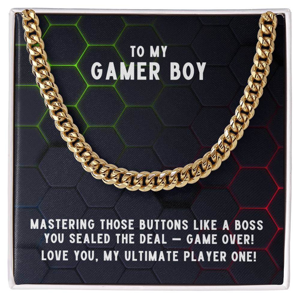 'Boss-Level Love' - Cuban Link Chain - Real Rad Boutique