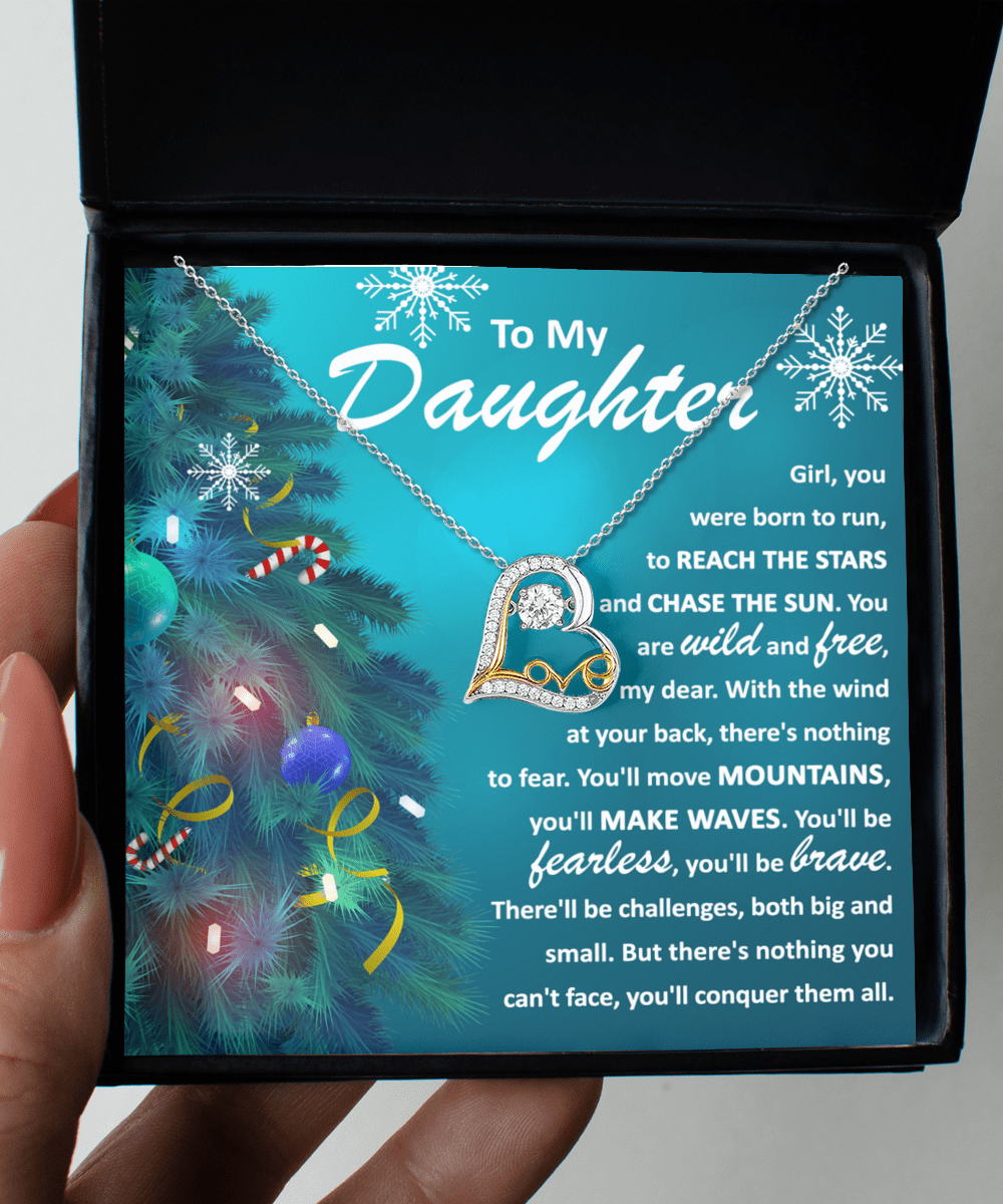 Christmas 'Daughter's Journey' - Love Dancing Necklace - Real Rad Boutique