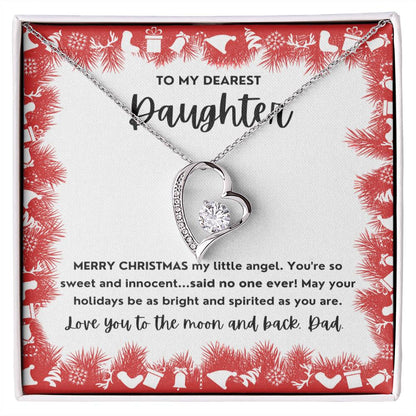 Christmas 'Daughter's Spirited Surprises' - Forever Love Necklace - Real Rad Boutique