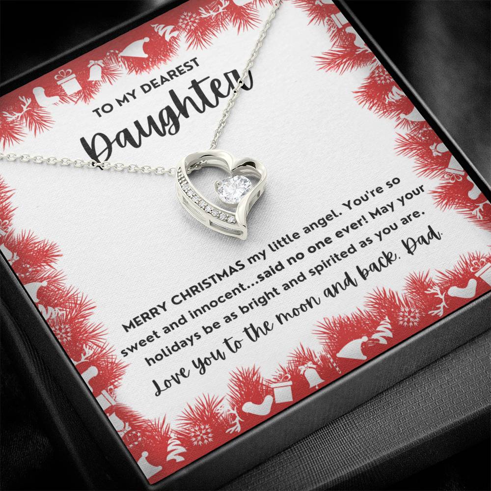 Christmas 'Daughter's Spirited Surprises' - Forever Love Necklace - Real Rad Boutique