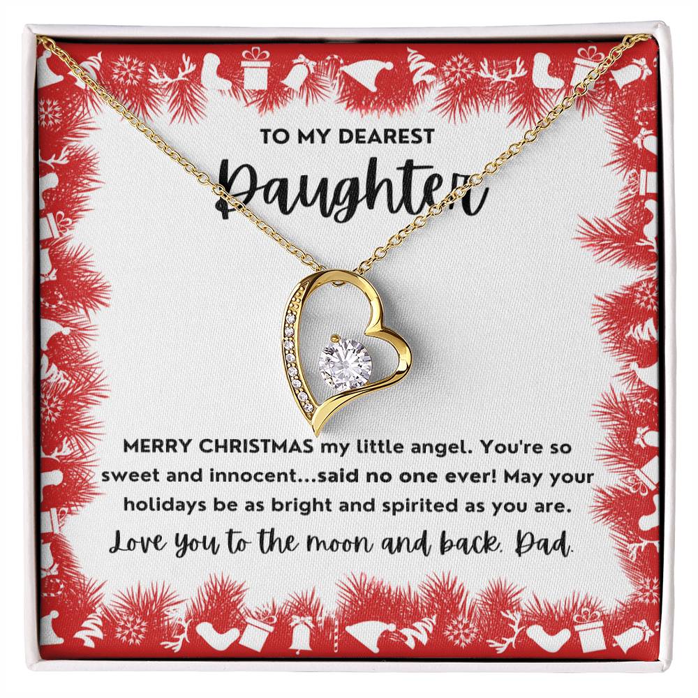 Christmas 'Daughter's Spirited Surprises' - Forever Love Necklace - Real Rad Boutique