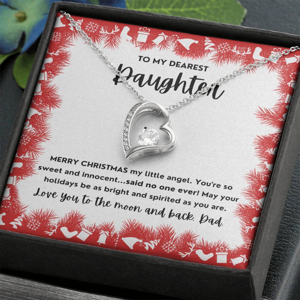 Christmas 'Daughter's Spirited Surprises' - Forever Love Necklace - Real Rad Boutique