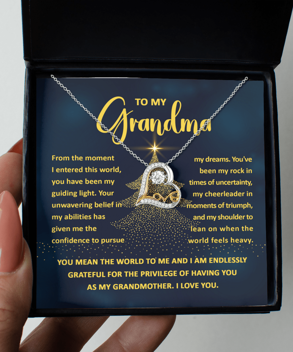 Christmas 'Grandma's Guiding Light' - Love Dancing Necklace - Real Rad Boutique