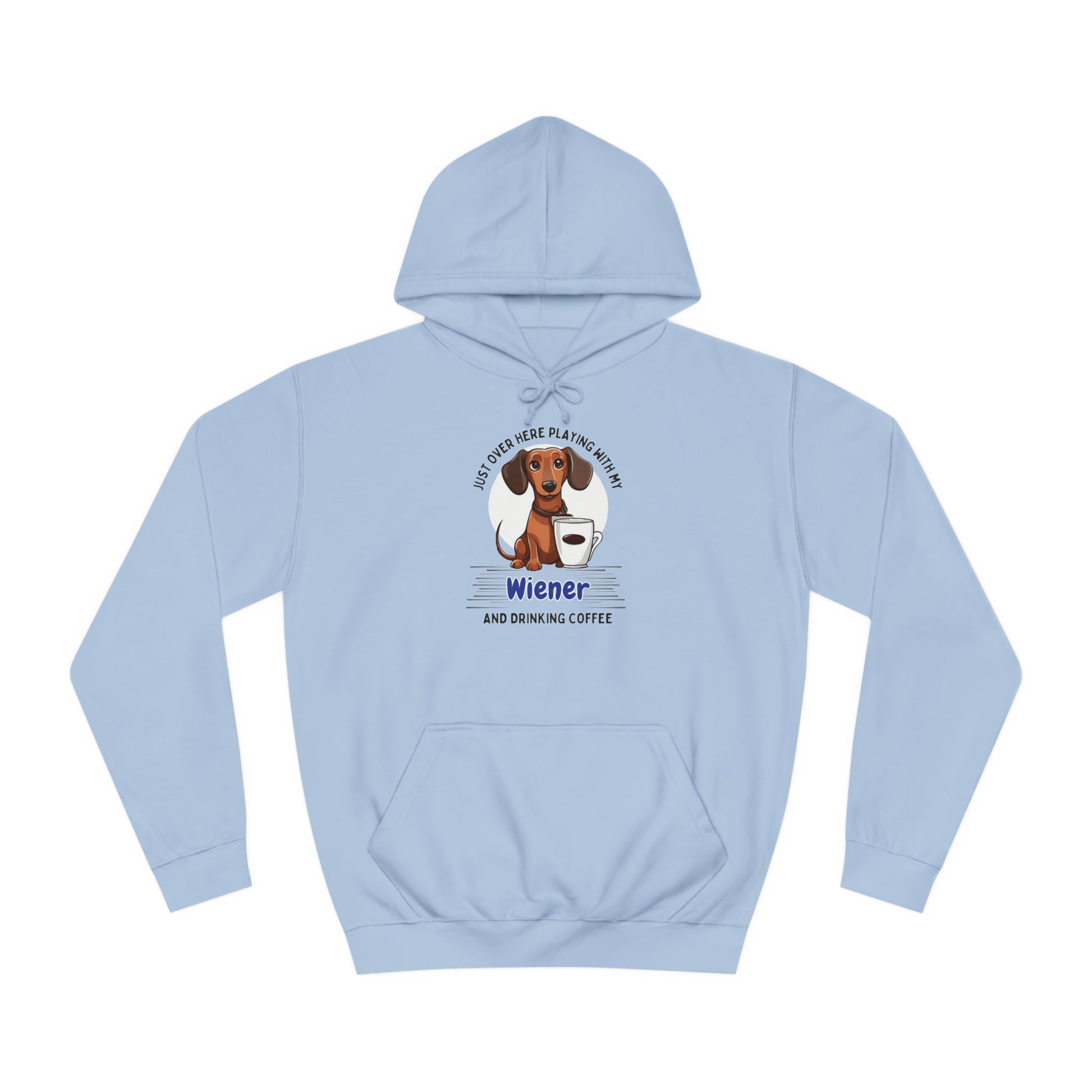 Coffee & Wiener Love - Dachshund Hoodie - Real Rad Boutique