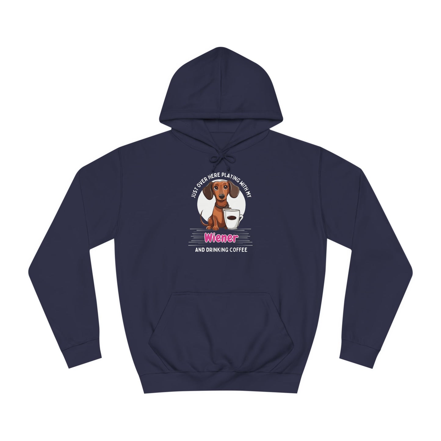 Coffee & Wiener Love - Dachshund Hoodie - Real Rad Boutique