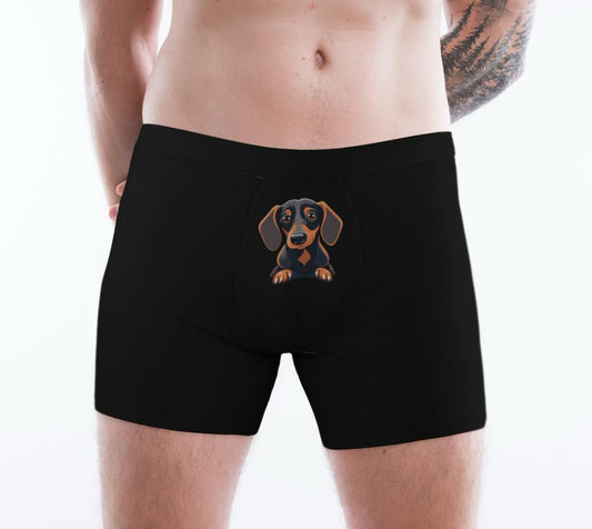 Cuteness Unleashed - Dachshund Boxer Briefs - Real Rad Boutique