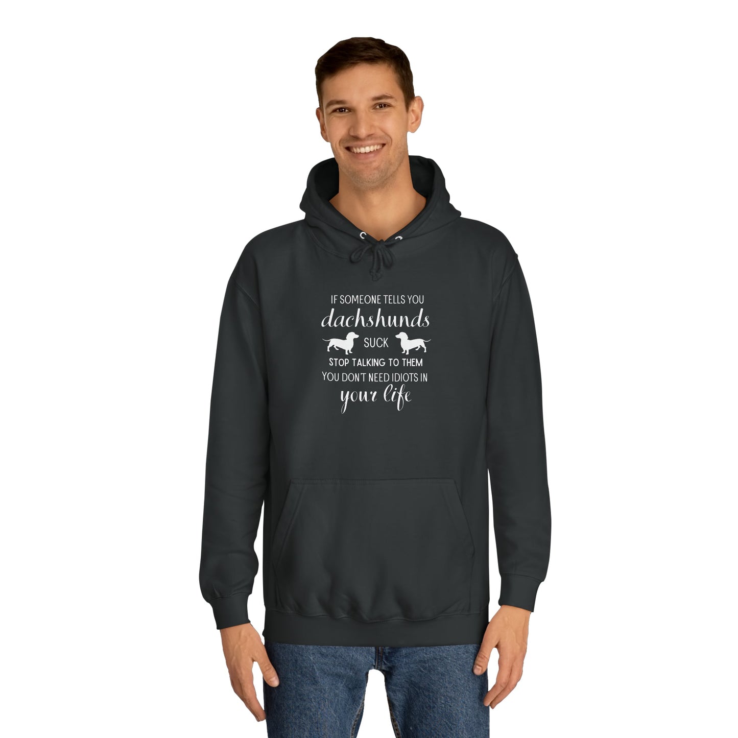 Dachshund's Don't Suck - Dachshund Hoodie - Real Rad Boutique