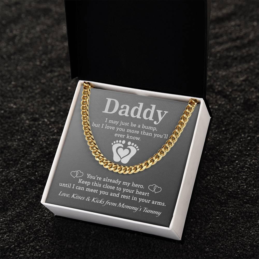 'Dad to Be' Cuban Link Chain - Real Rad Boutique