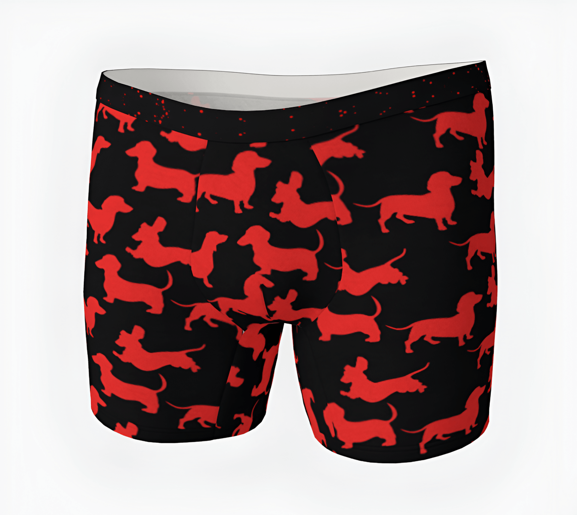 Dapper Dachshund Charm - Dachshund Boxer Briefs - Real Rad Boutique