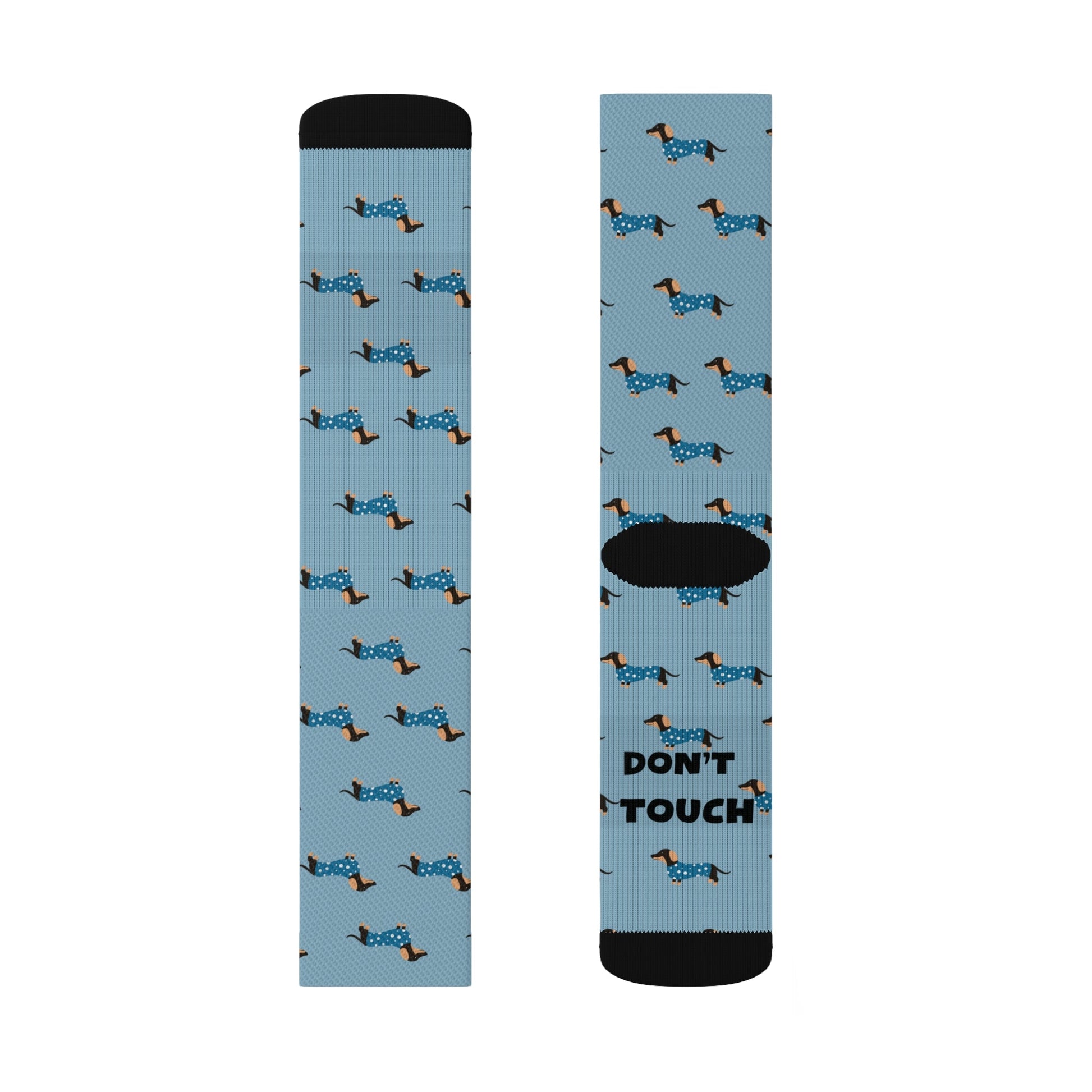 Don't Touch - Dachshund Socks - Real Rad Boutique