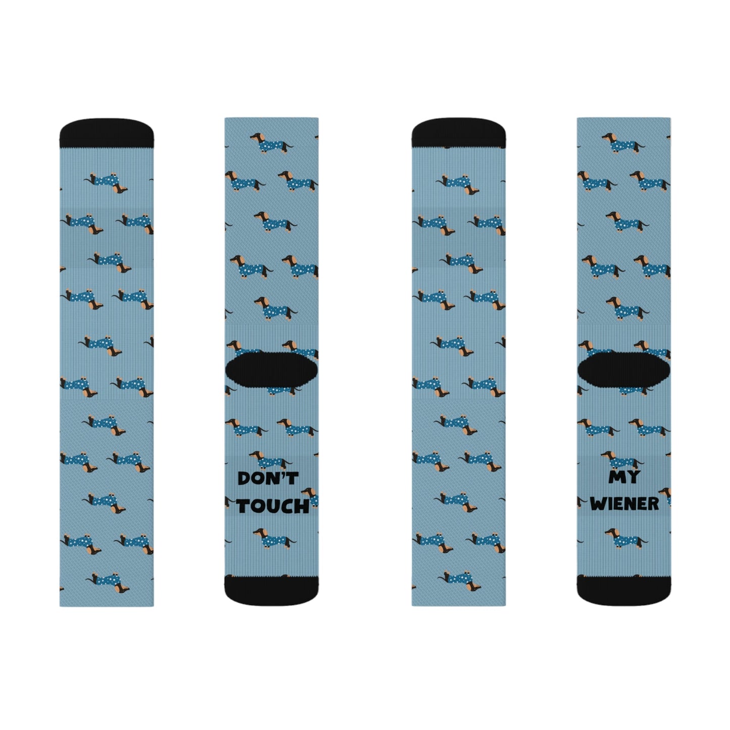 Don't Touch - Dachshund Socks - Real Rad Boutique