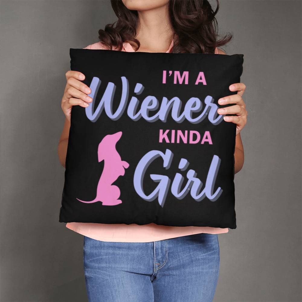 Embrace Your Inner Wiener - Dachshund Pillow - Real Rad Boutique