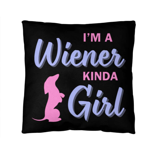 Embrace Your Inner Wiener - Dachshund Pillow - Real Rad Boutique