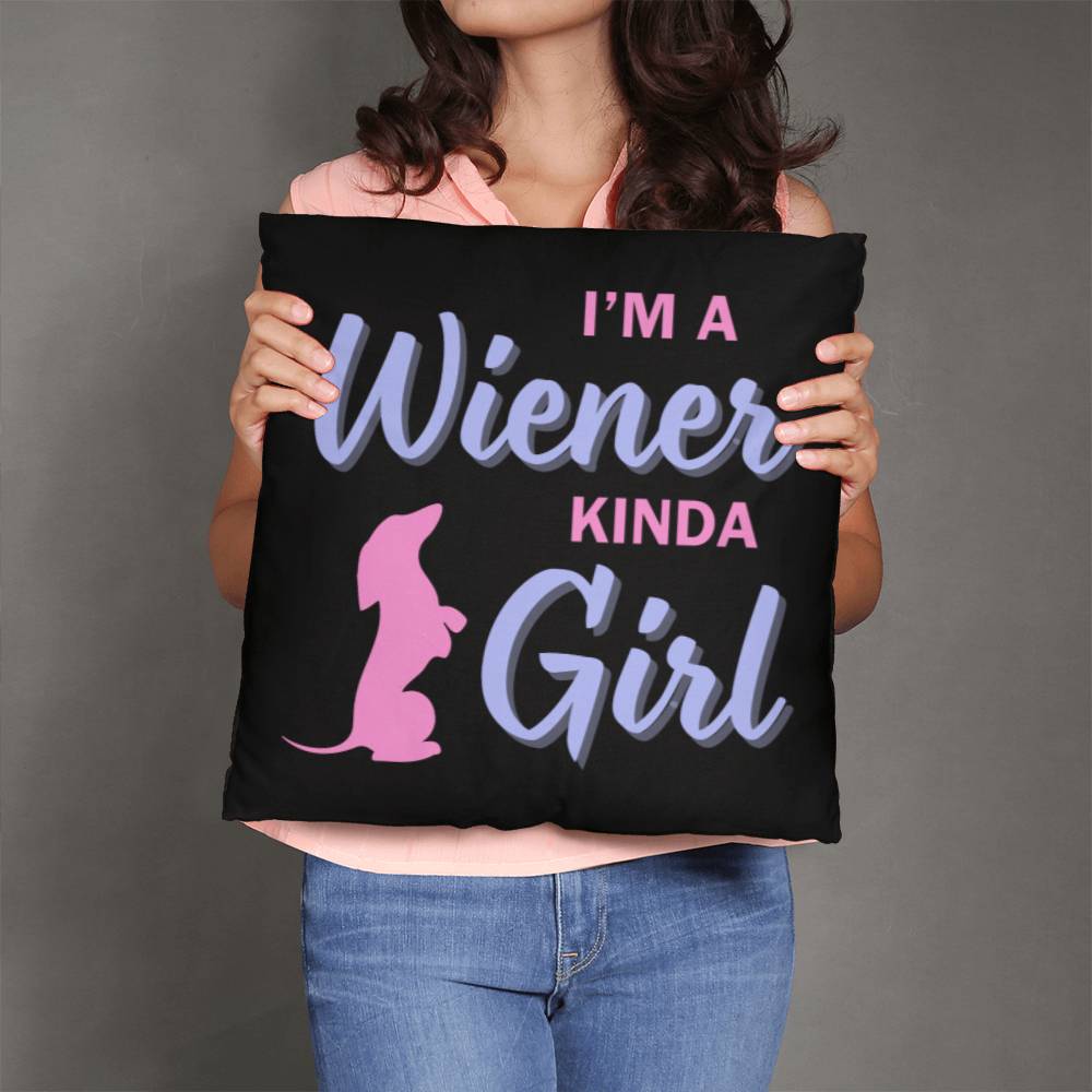 Embrace Your Inner Wiener - Dachshund Pillow - Real Rad Boutique