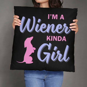 Embrace Your Inner Wiener - Dachshund Pillow - Real Rad Boutique