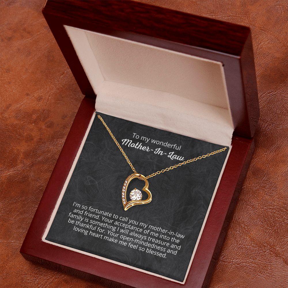 'Fortunate To Have You' Forever Love Necklace - Real Rad Boutique