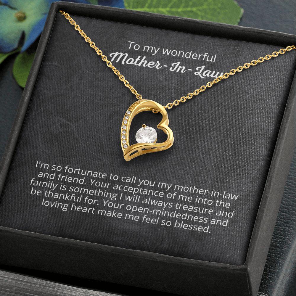 'Fortunate To Have You' Forever Love Necklace - Real Rad Boutique