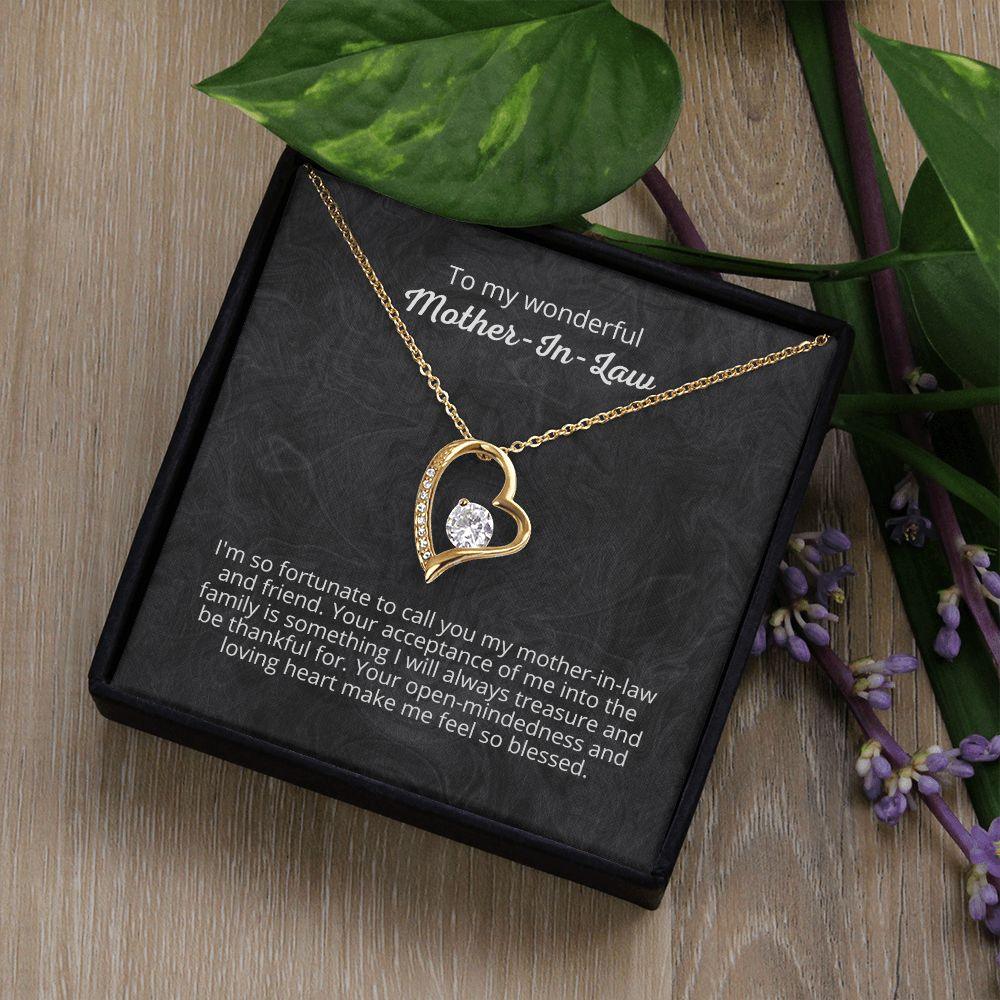 'Fortunate To Have You' Forever Love Necklace - Real Rad Boutique