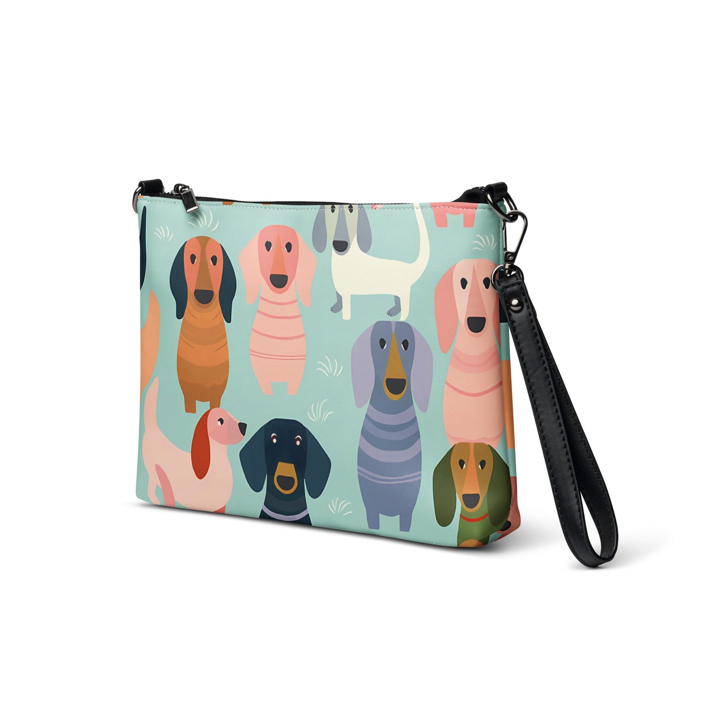 Groovy Delight - Dachshund Crossbody Purse - Real Rad Boutique