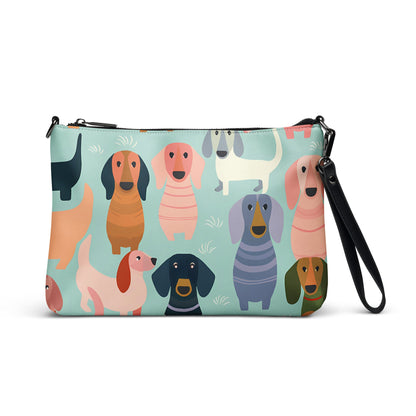 Groovy Delight - Dachshund Crossbody Purse - Real Rad Boutique