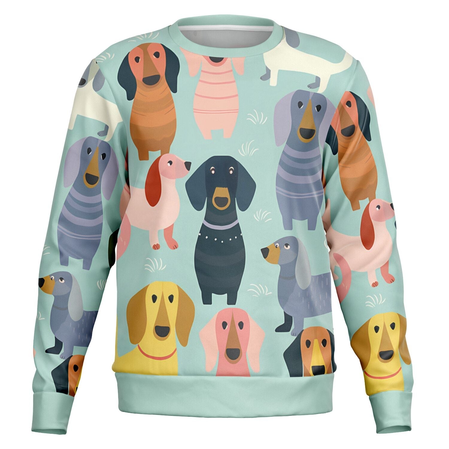 Groovy Delight - Dachshund Sweatshirt - Real Rad Boutique