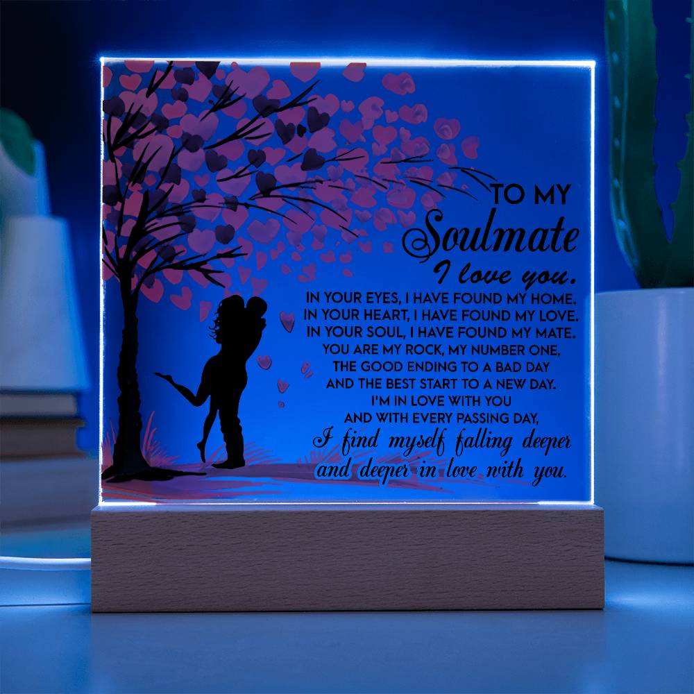 Guiding Love - Acrylic Square Plaque - Real Rad Boutique