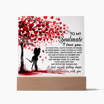 Guiding Love - Acrylic Square Plaque - Real Rad Boutique