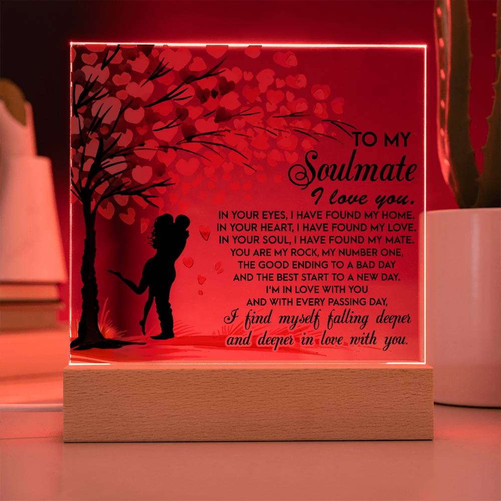 Guiding Love - Acrylic Square Plaque - Real Rad Boutique