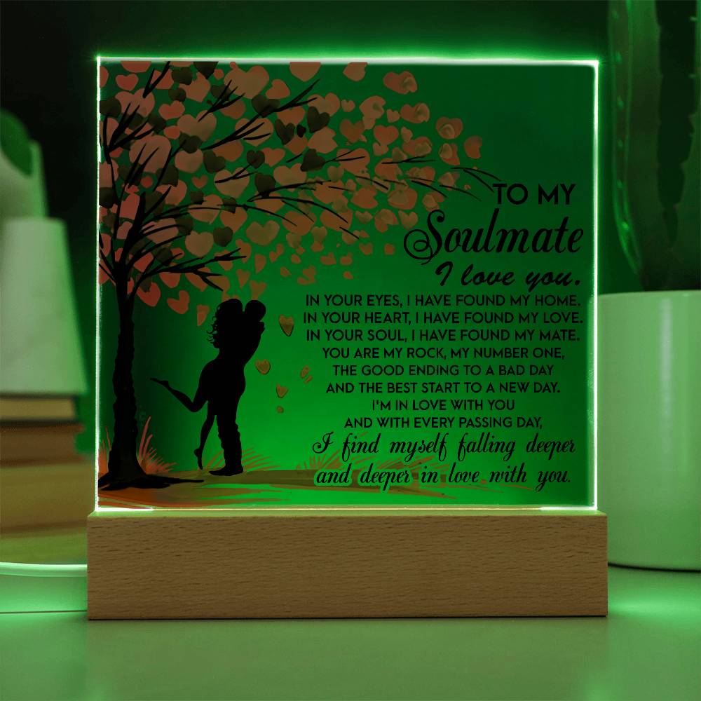 Guiding Love - Acrylic Square Plaque - Real Rad Boutique