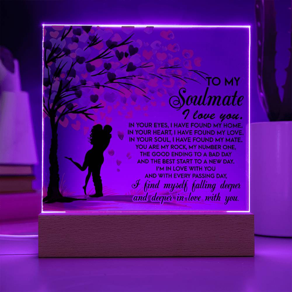 Guiding Love - Acrylic Square Plaque - Real Rad Boutique