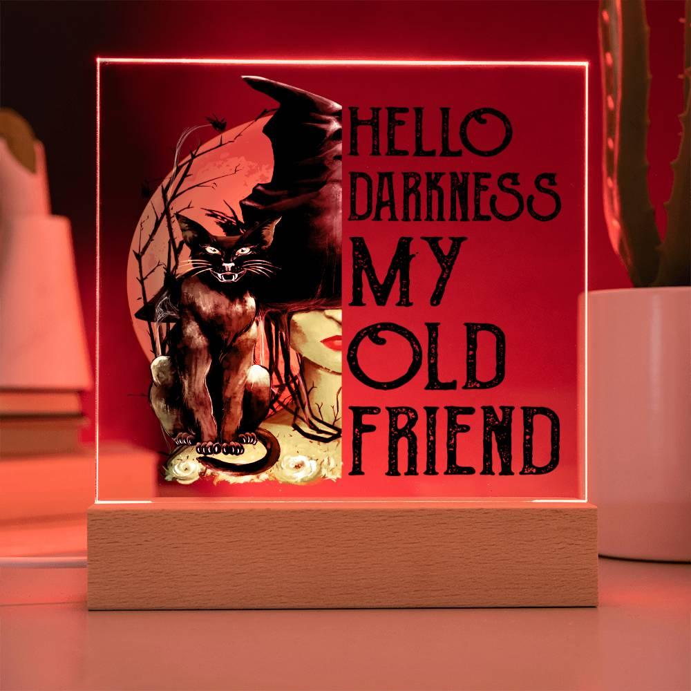 Halloween 'A Spellbinding Duo' Acrylic Square Plaque - Real Rad Boutique