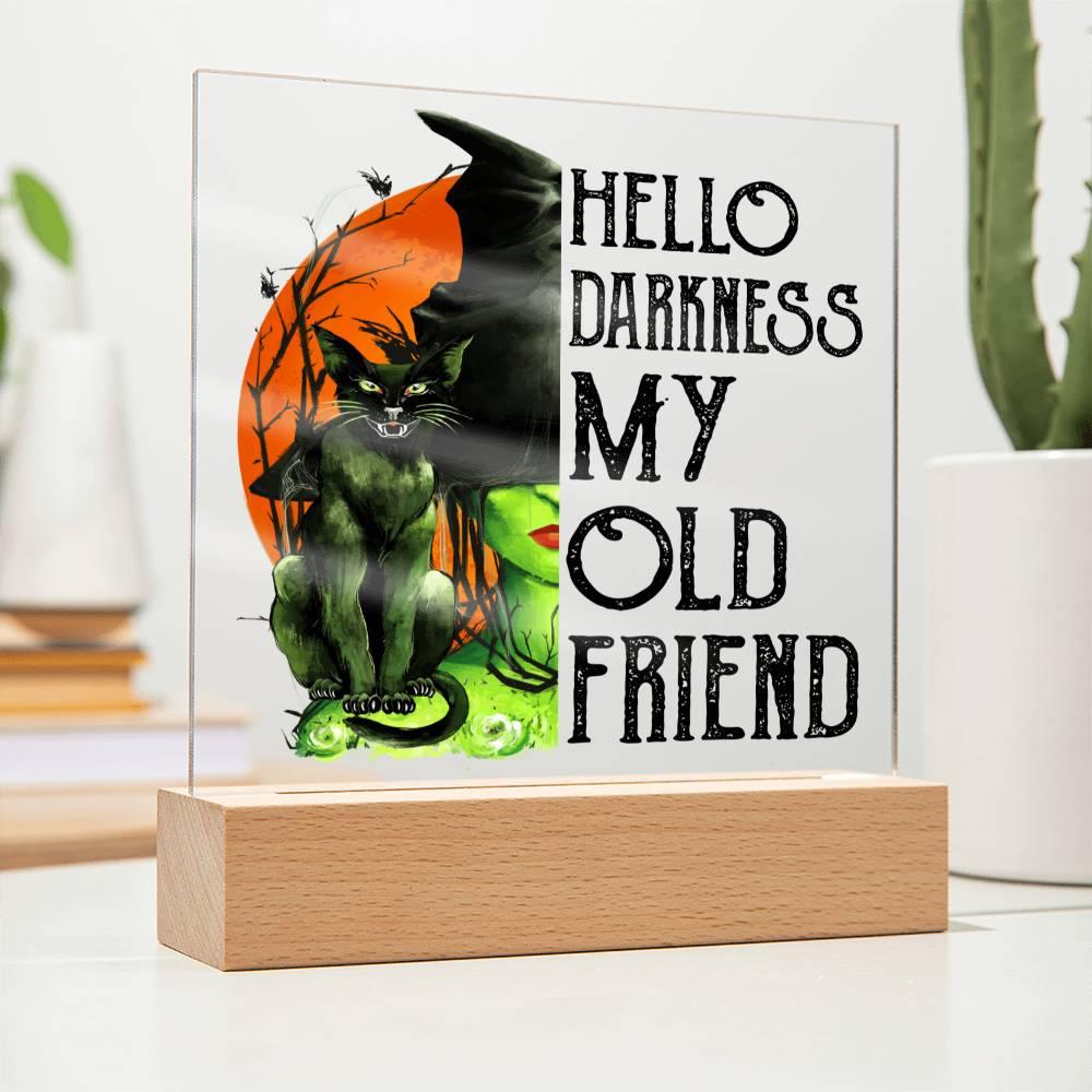 Halloween 'A Spellbinding Duo' Acrylic Square Plaque - Real Rad Boutique