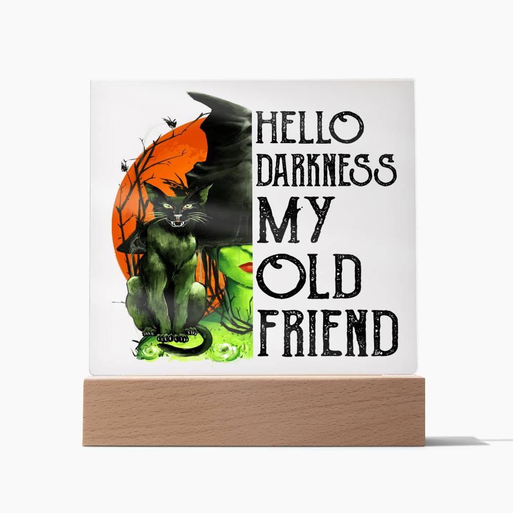 Halloween 'A Spellbinding Duo' Acrylic Square Plaque - Real Rad Boutique