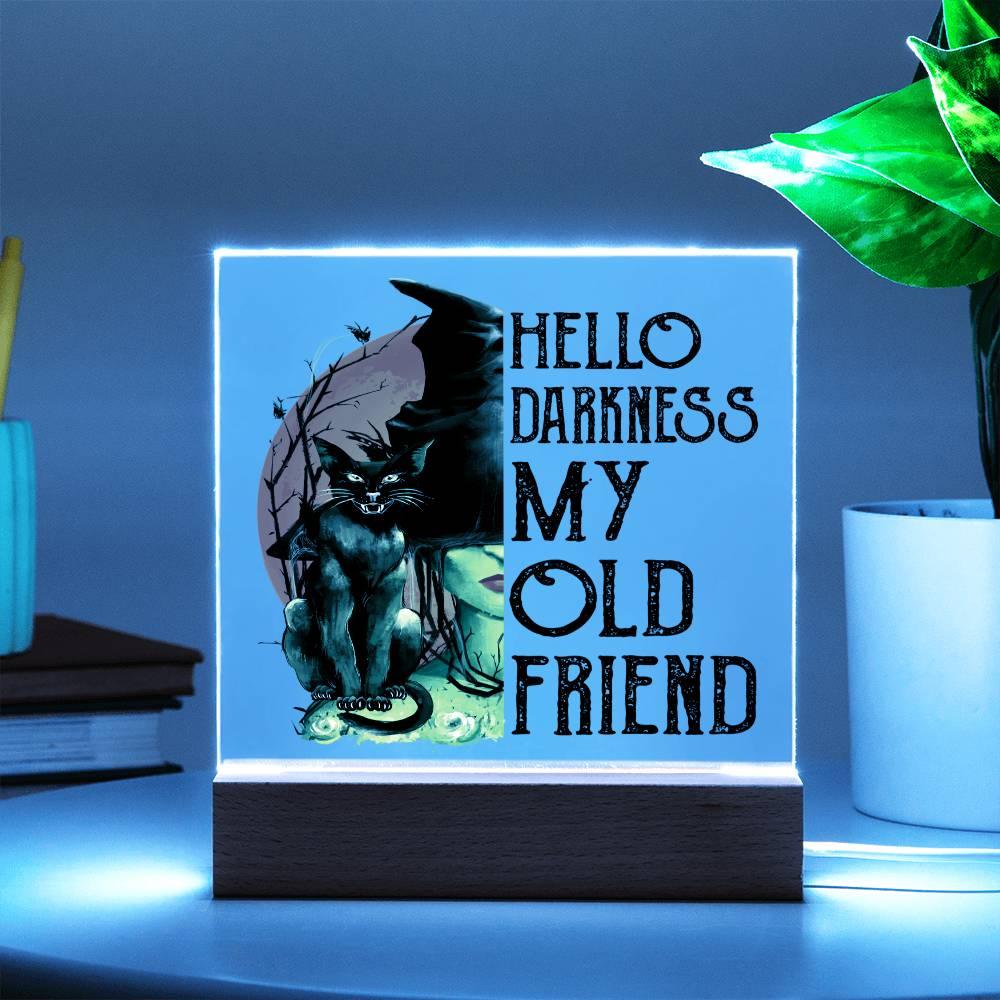 Halloween 'A Spellbinding Duo' Acrylic Square Plaque - Real Rad Boutique