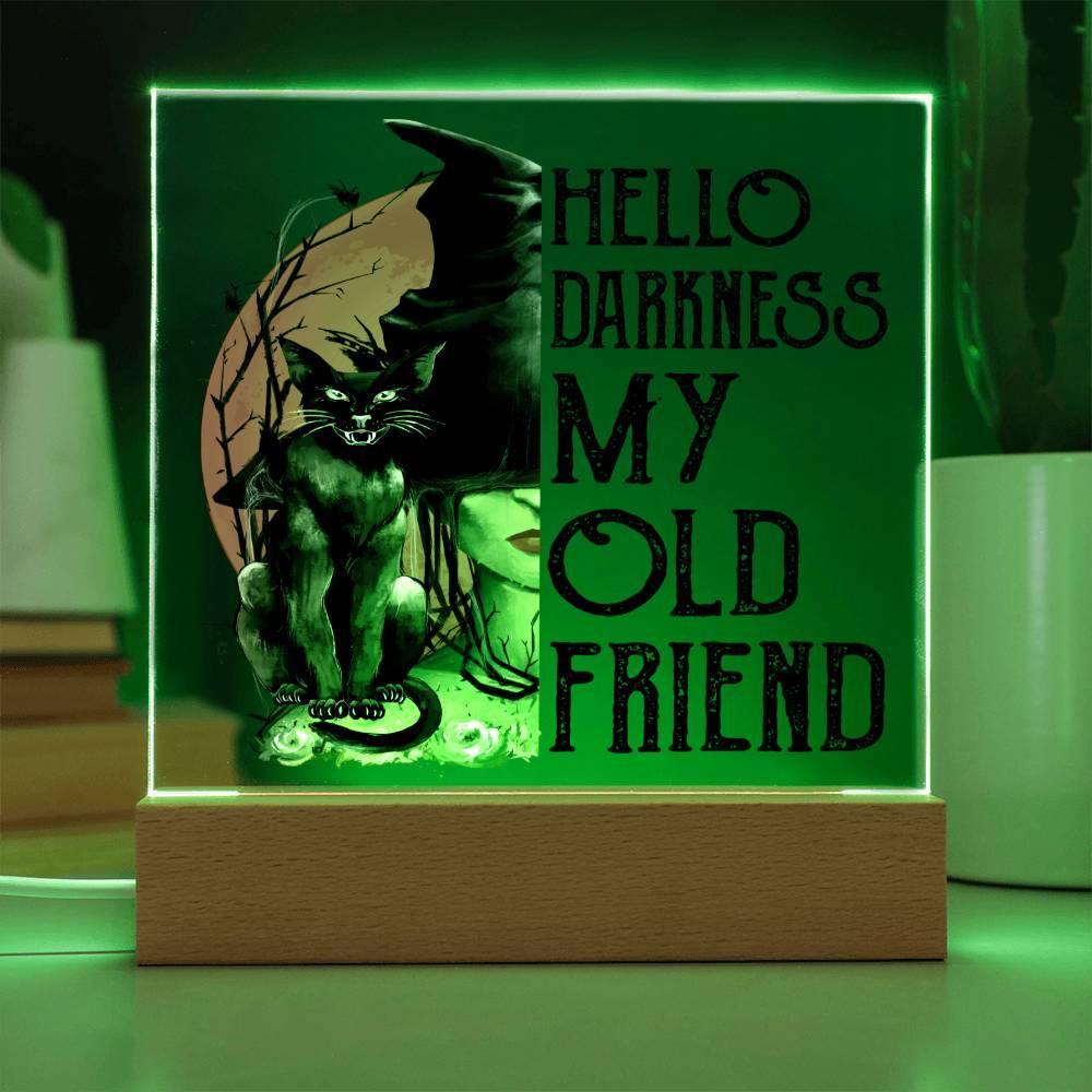 Halloween 'A Spellbinding Duo' Acrylic Square Plaque - Real Rad Boutique