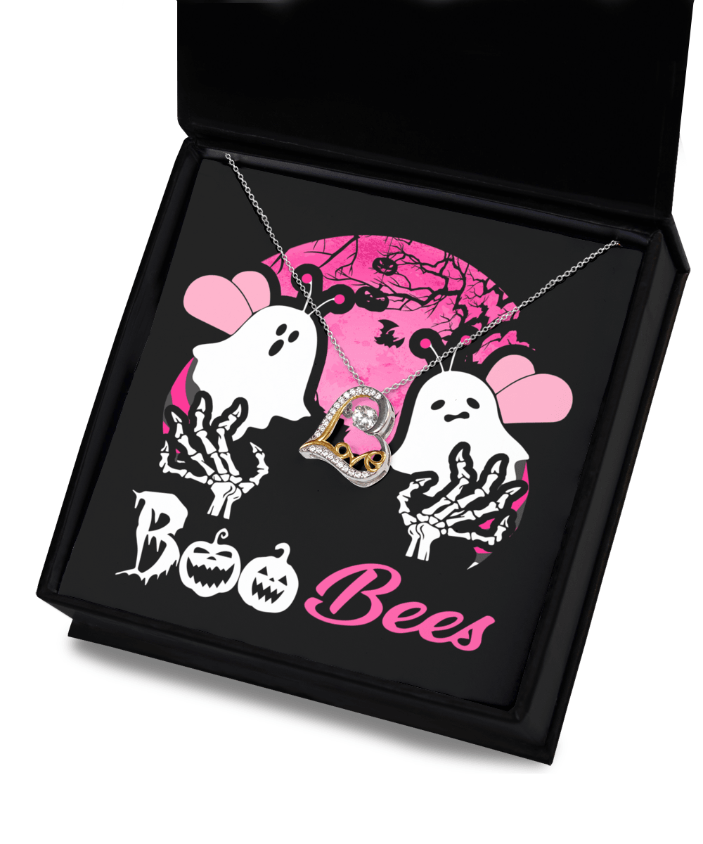 Halloween 'Boo Bees' Love Dancing Necklace - Real Rad Boutique