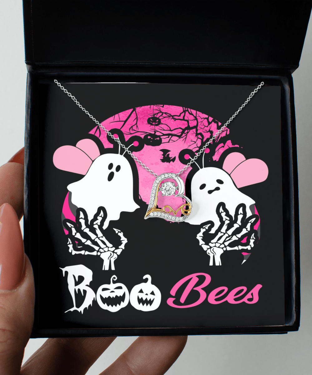 Halloween 'Boo Bees' Love Dancing Necklace - Real Rad Boutique