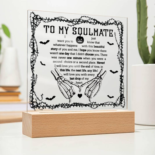 Halloween 'One Day' Acrylic Square Plaque - Real Rad Boutique