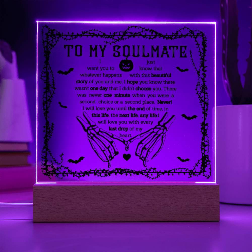 Halloween 'One Day' Acrylic Square Plaque - Real Rad Boutique