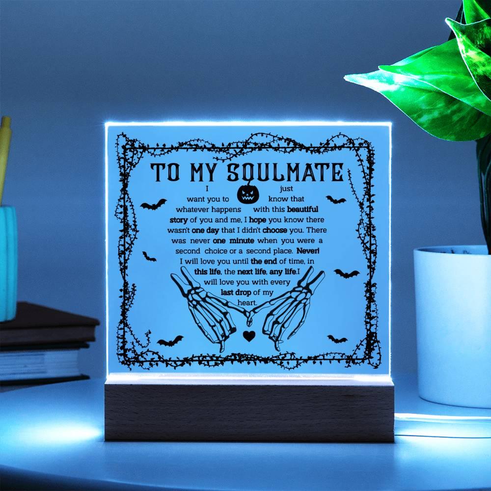 Halloween 'One Day' Acrylic Square Plaque - Real Rad Boutique