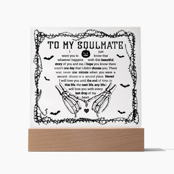 Halloween 'One Day' Acrylic Square Plaque - Real Rad Boutique